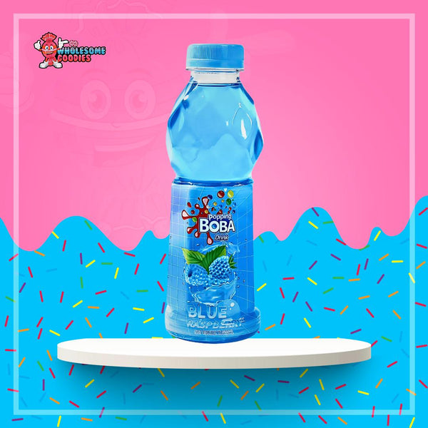 Popping Boba Drink Blue Raspberry Flavour 500ML