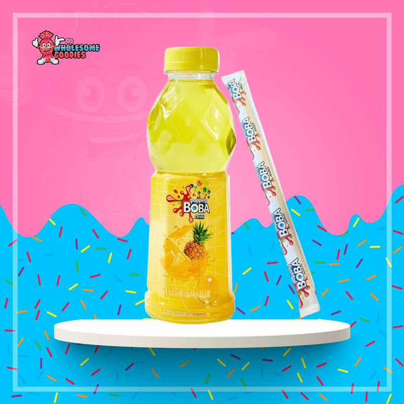 Boba Popping Drink Pineapple 500ml
