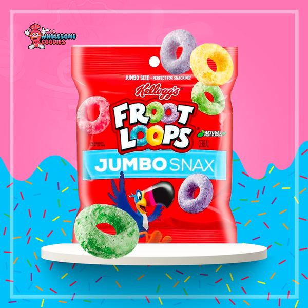 Froot Loops Fruit Flavour Jumbo Snax Cereal 13g