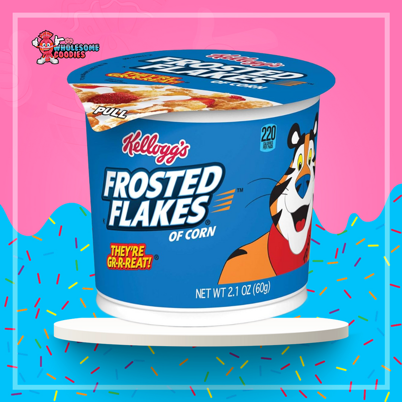 Kellogg's Frosted Flakes Breakfast Cereal Cup 60g