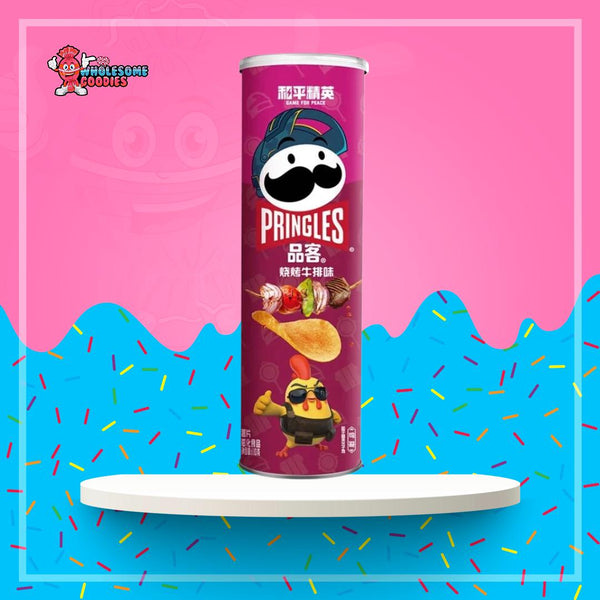 Pringles BBQ Steak Flavours Chinese 110g
