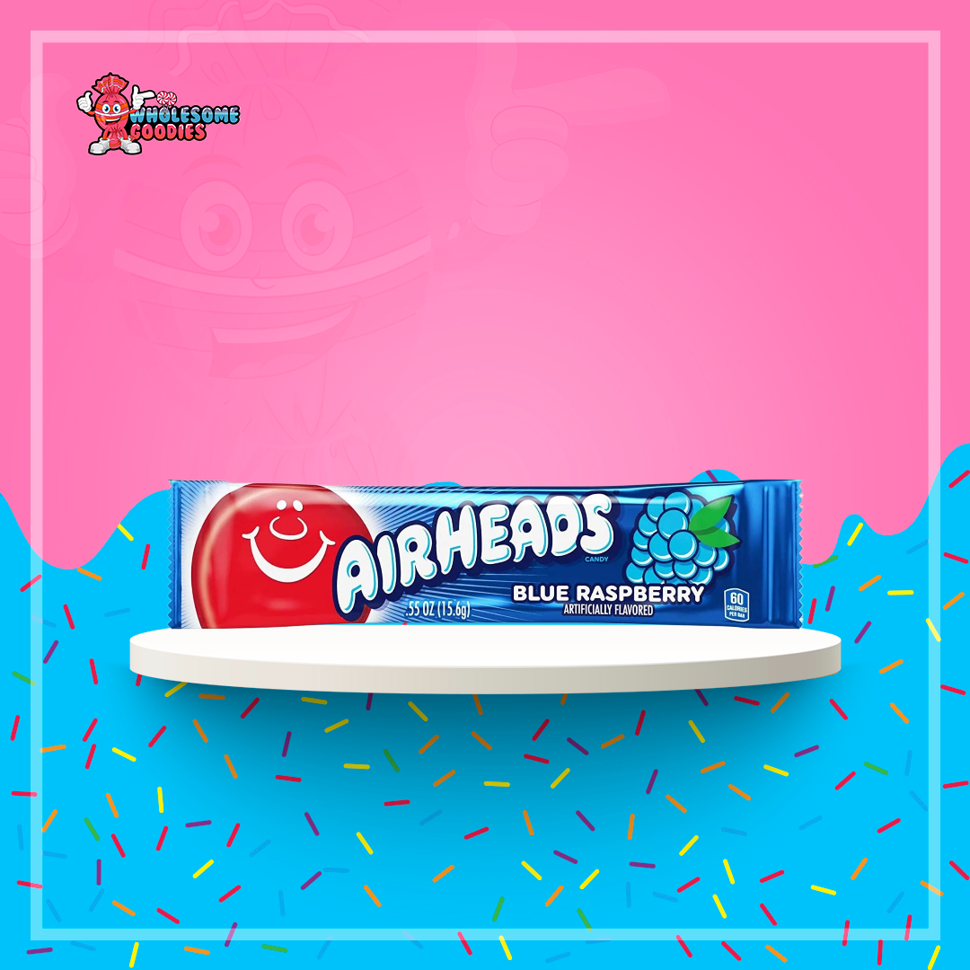 Airheads - Blue Raspberry - 15.6g