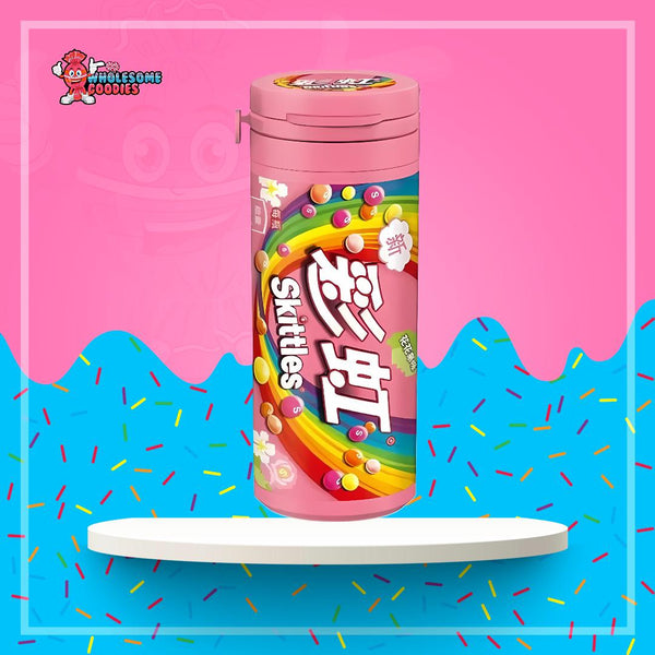 Skittles Candy Bottle Floral Fruit Flavour 30g