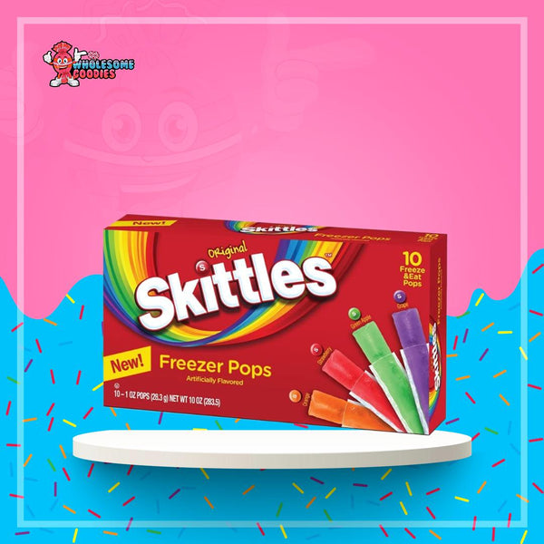 Skittles Freeze Pops 10 Pops 283g