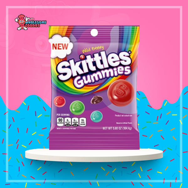 Skittles Gummies Wild Berries 164g