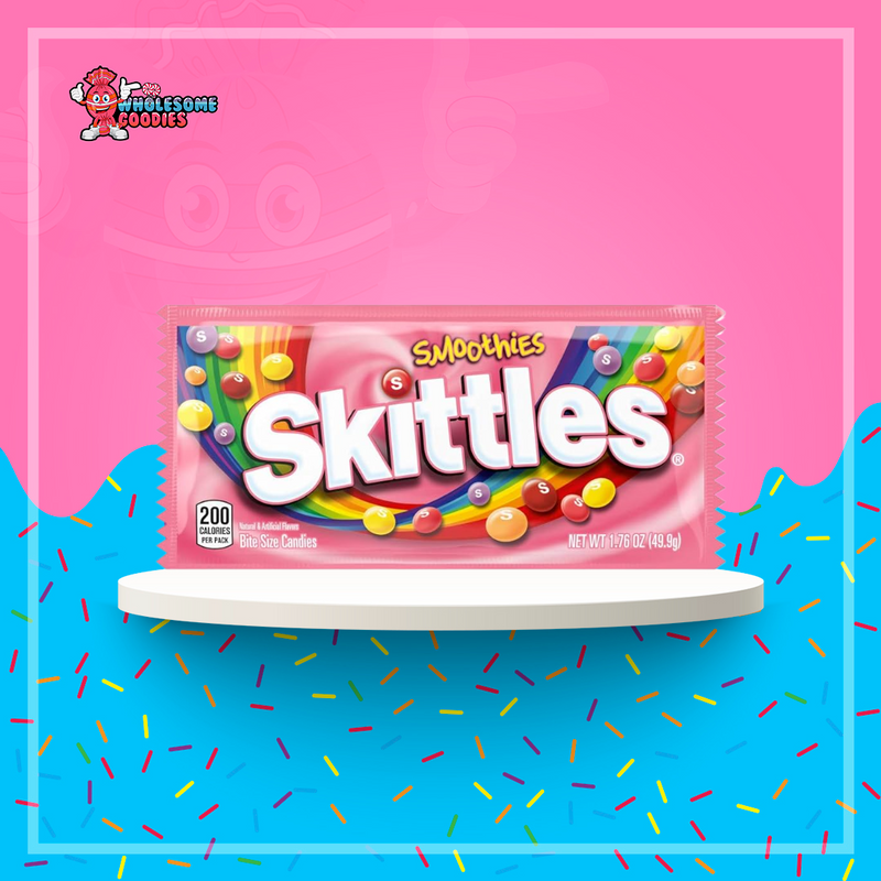 Skittles Smoothies Full Size Candy 49.9g