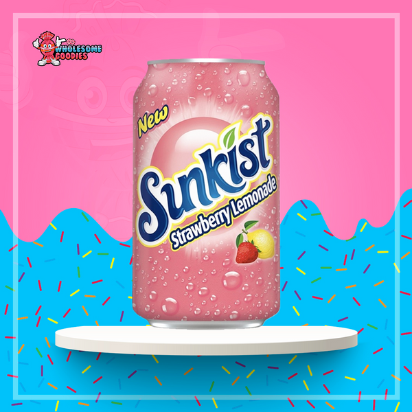 Sunkist Strawberry Lemonade - 12oz (355ml)