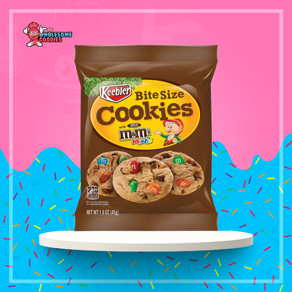 Keebler Bite Size Cookies with Mini M&Ms 45g