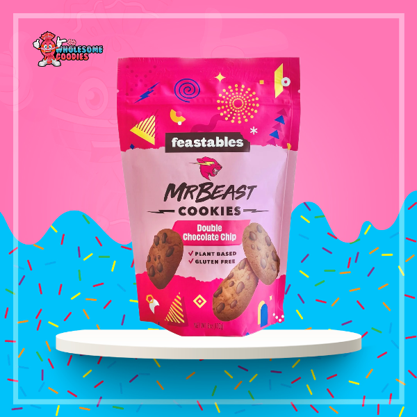Feastables MrBeast Double Chocolate Chip Cookies