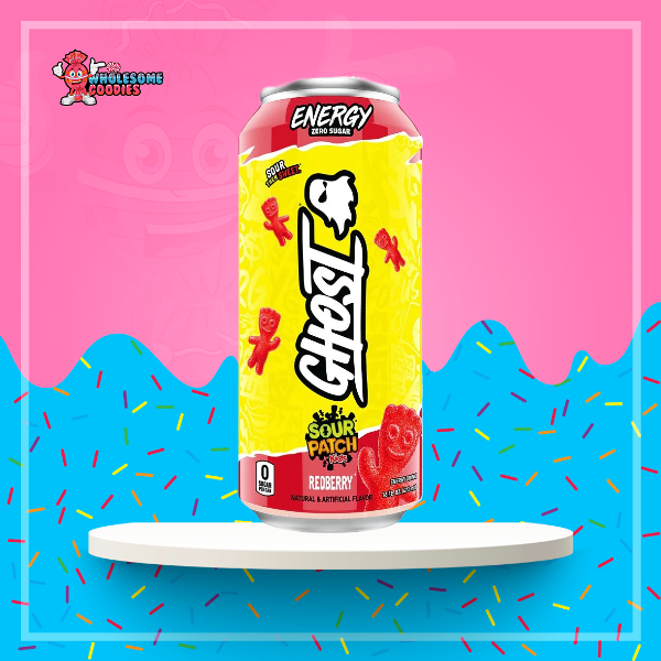 Ghost Sour Patch Redberry Energy 473ml
