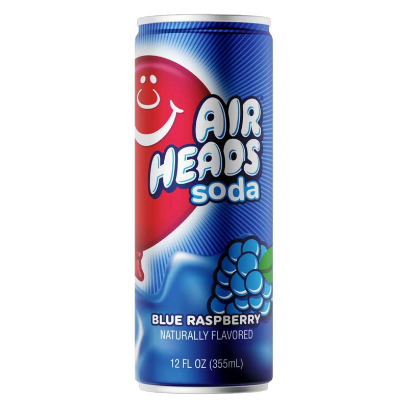 Airheads Soda Blue Raspberry (355ml)