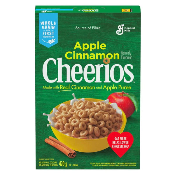 Cheerios Apple Cinnamon Cereal 420g