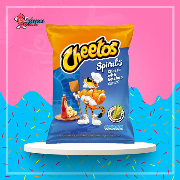 Cheetos Spirals Cheese & Ketchup 145g