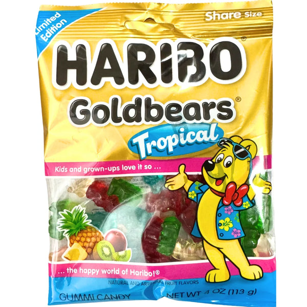 Haribo Gold Bears Tropical (113g)