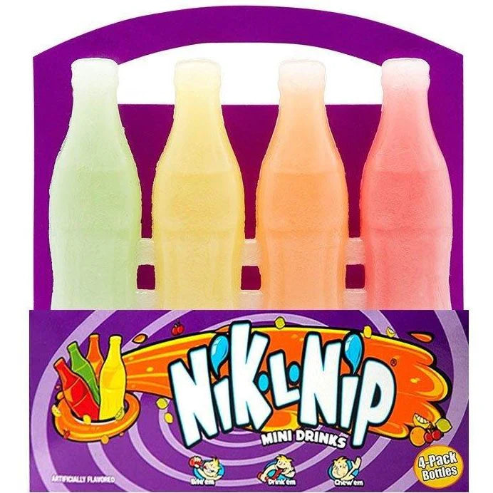 Nik-L-Nip Original Wax Bottles 39g (4 Pack