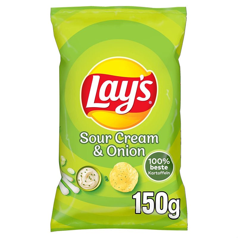 Lay's Sour Cream & Onion (150g)