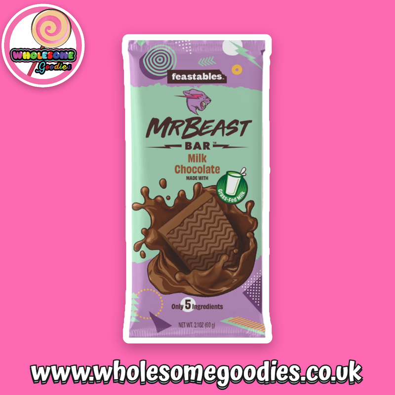 MrBeast Milk Chocolate Bar, 2.1 oz (60g)