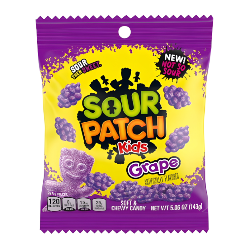 Sour Patch Kids Grape - 5.06oz (143g)